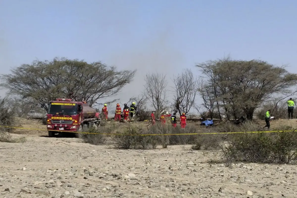 Ica: Accidente aéreo en Nasca deja 13 fallecidos tras caída de avioneta turística