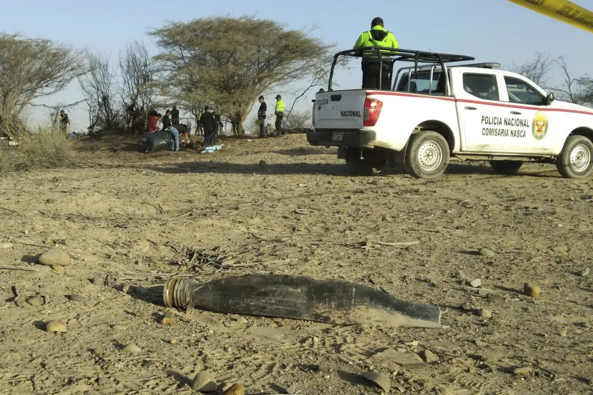 Ica: Trece personas mueren tras caída de avioneta en la provincia de Nasca