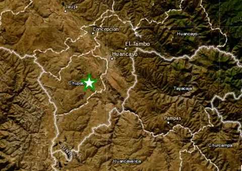 Junín: Sismo de magnitud 5.0 sacudió la provincia de Chupaca esta tarde