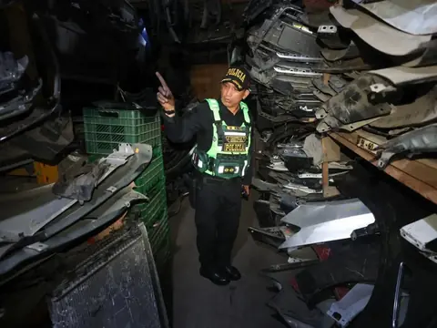 Lima: Policía incauta seis toneladas de autopartes valorizadas en un millón de soles