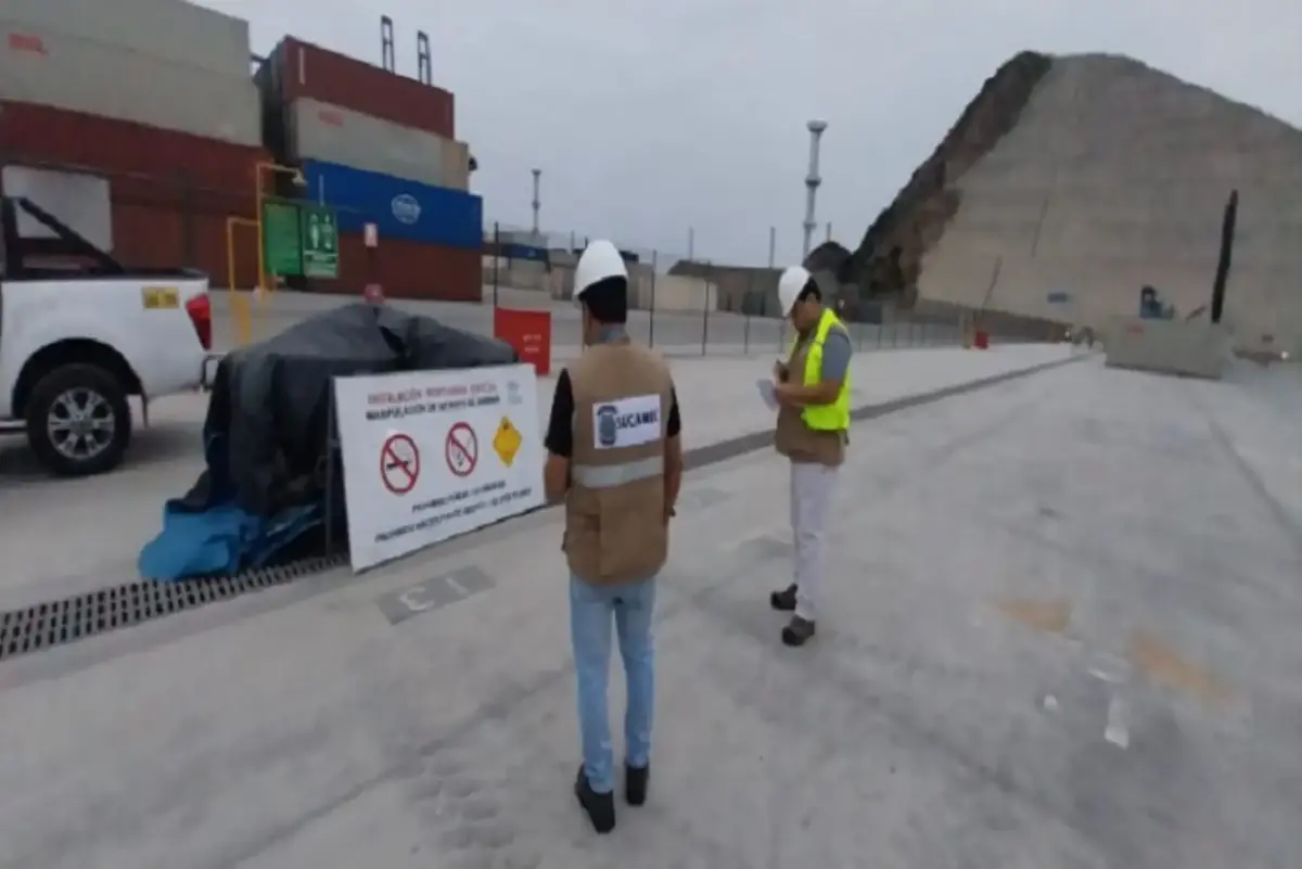 Lima: Sucamec incauta 2.5 toneladas de nitrato de amonio en el megapuerto de Chancay