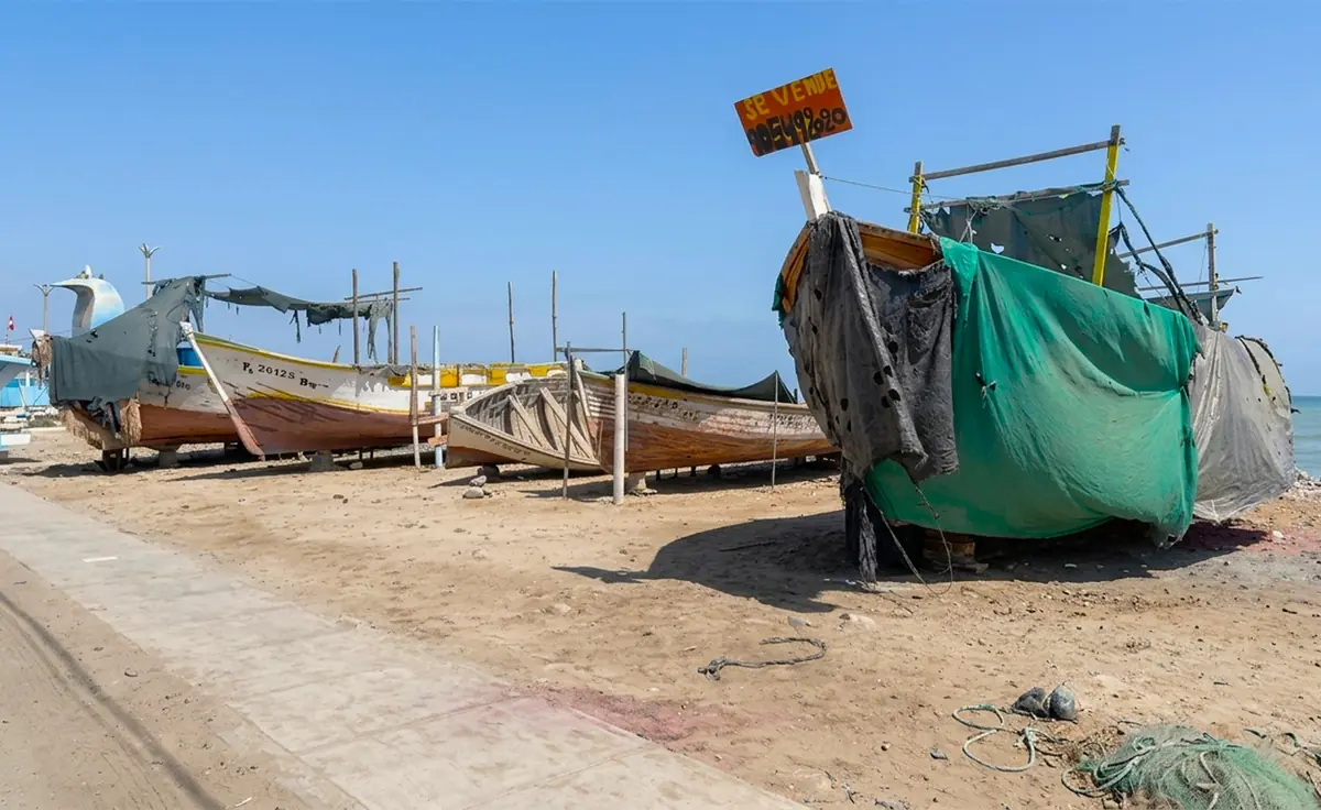 Pescadores retiran sus embaraciones y otros los ponen a la venta ante crisis por falta de especies en Pisco