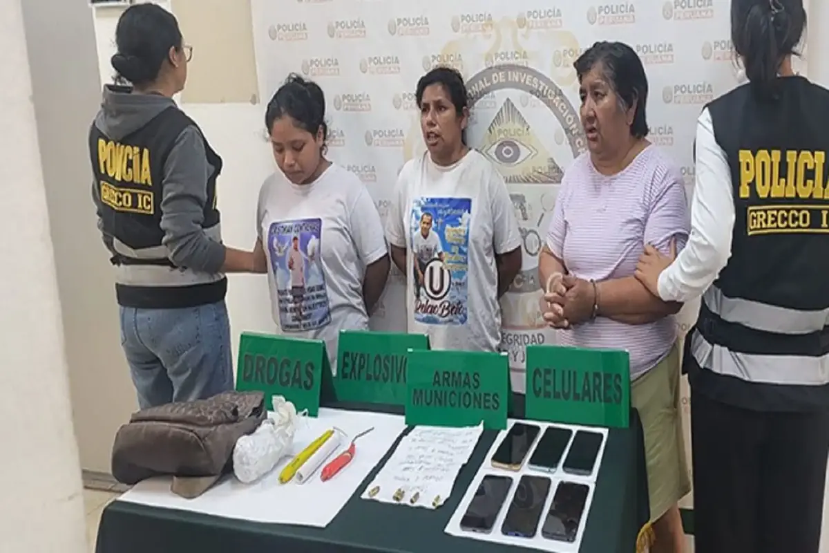 PNP desarticula clan familiar dedicado a la extorsión en el distrito del Rímac