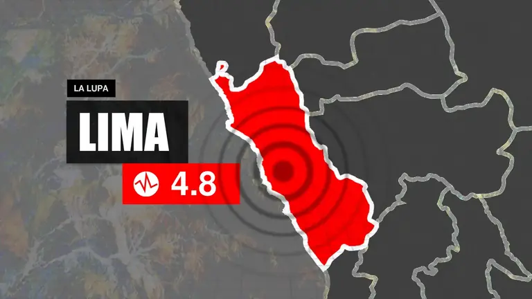 Esta madrugada, sismo de magnitud 4.8 movió Lurín en Lima, según reporta el IGP