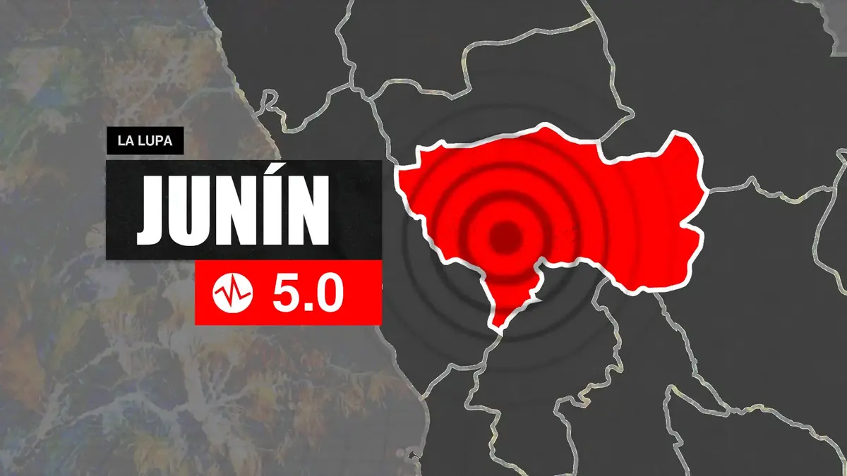 Temblor en Junín: Sismo de magnitud 5.0 fue sentido esta tarde en Chupaca