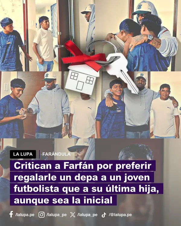 Publicación de La Lupa en Facebook