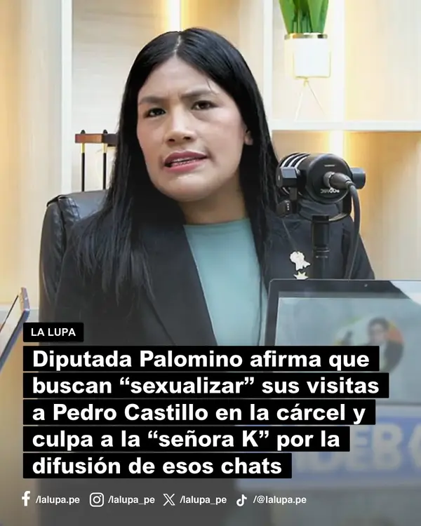 Publicación de La Lupa en Facebook