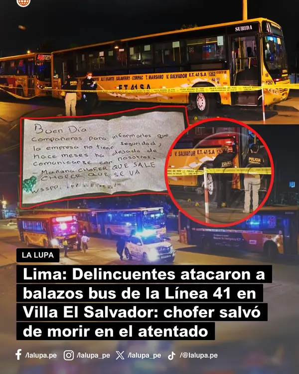 Publicación de La Lupa en Facebook