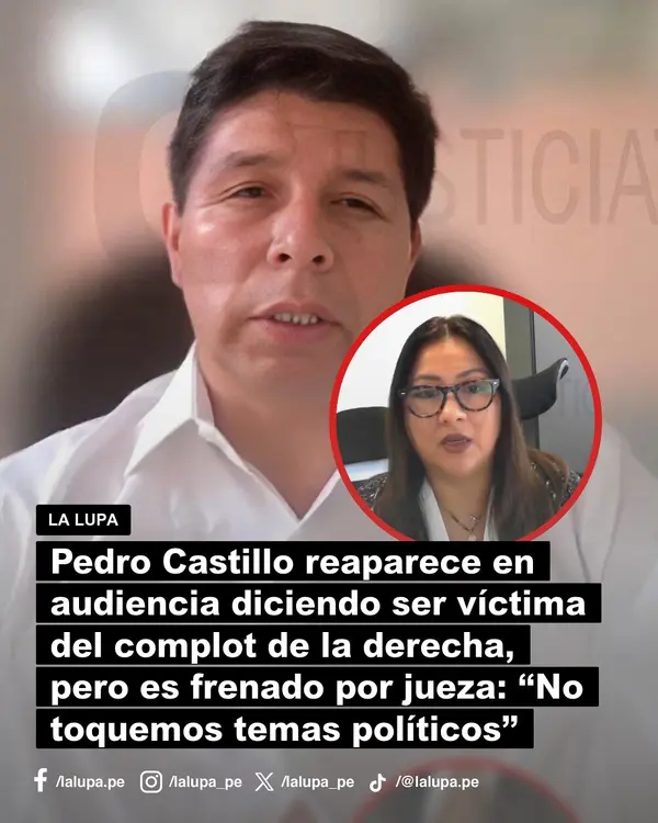 Publicación de La Lupa en Facebook