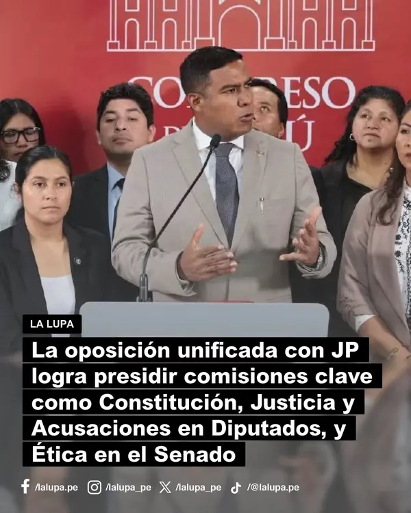 Publicación de La Lupa en Facebook