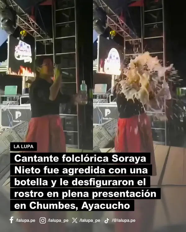 Publicación de La Lupa en Facebook