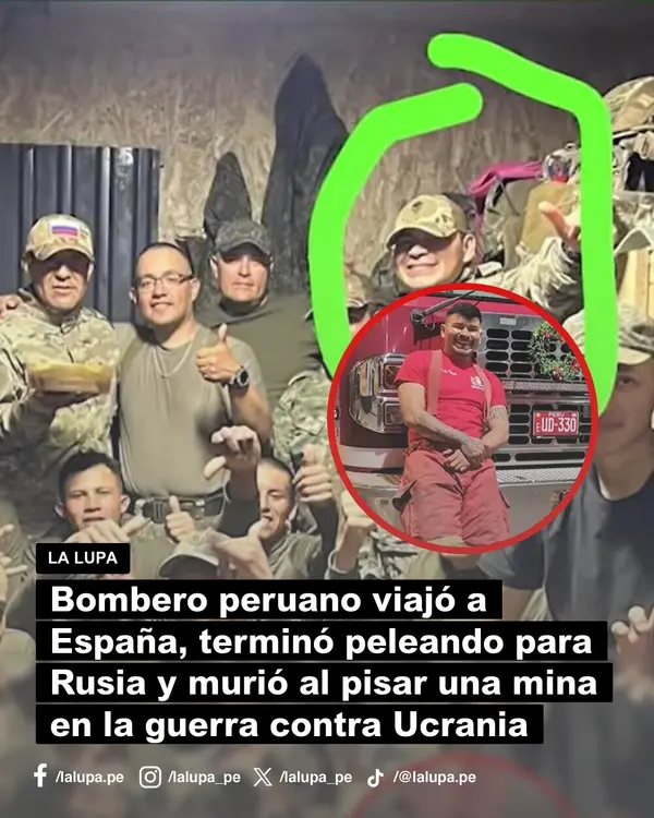 Publicación de La Lupa en Facebook