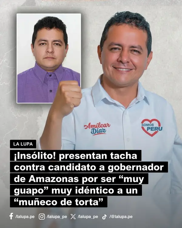 Publicación de La Lupa en Facebook