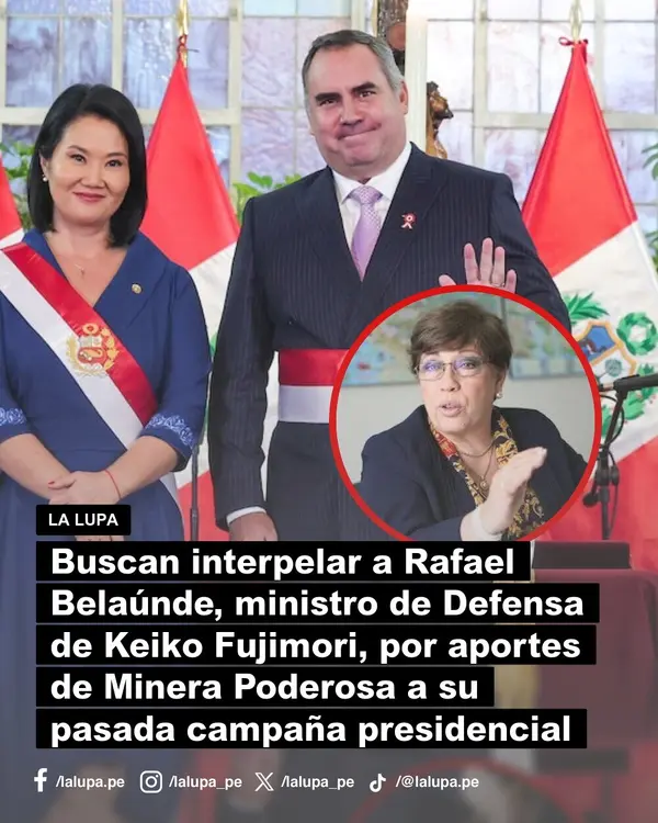 Publicación de La Lupa en Facebook