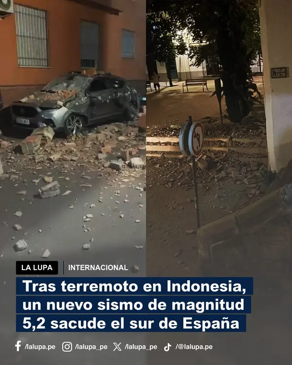 Publicación de La Lupa en Facebook