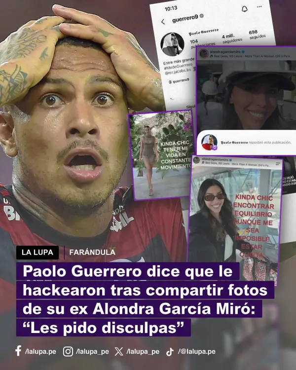 Publicación de La Lupa en Facebook