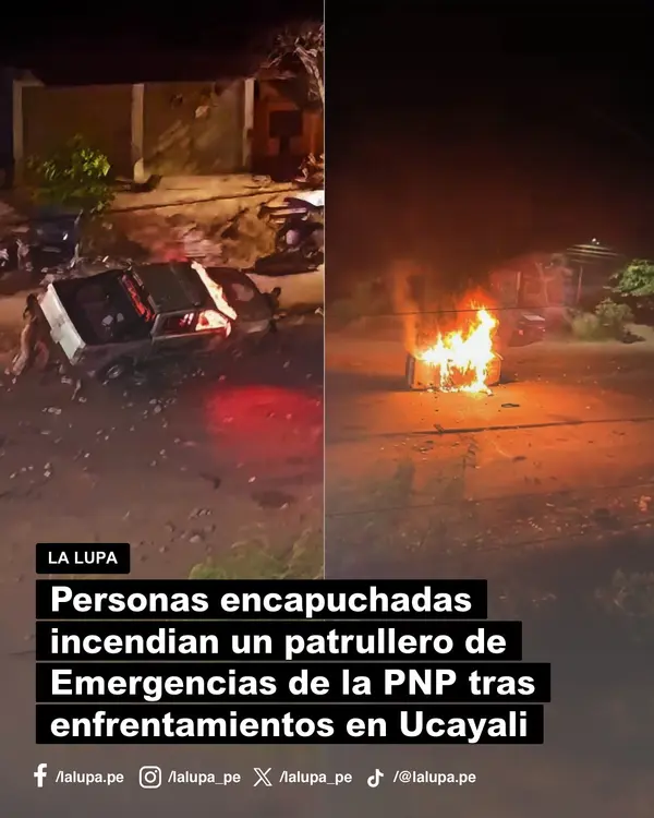 Publicación de La Lupa en Facebook