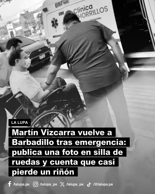 Publicación de La Lupa en Facebook