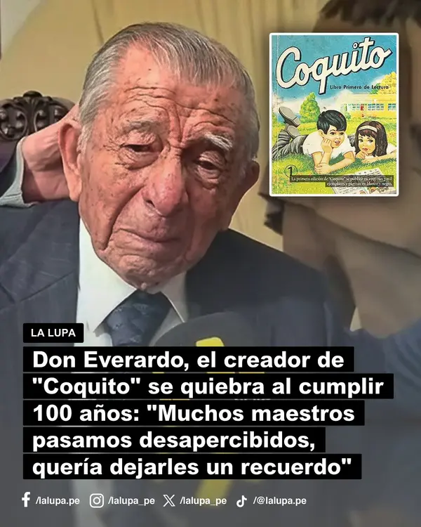 Publicación de La Lupa en Facebook