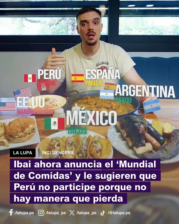 Publicación de La Lupa en Facebook
