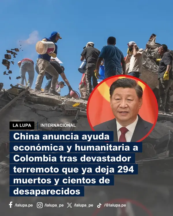 Publicación de La Lupa en Facebook