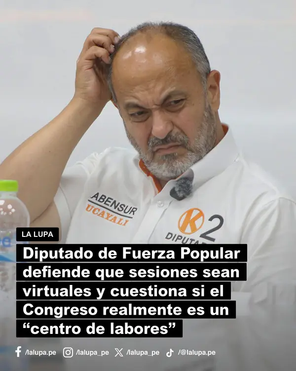 Publicación de La Lupa en Facebook