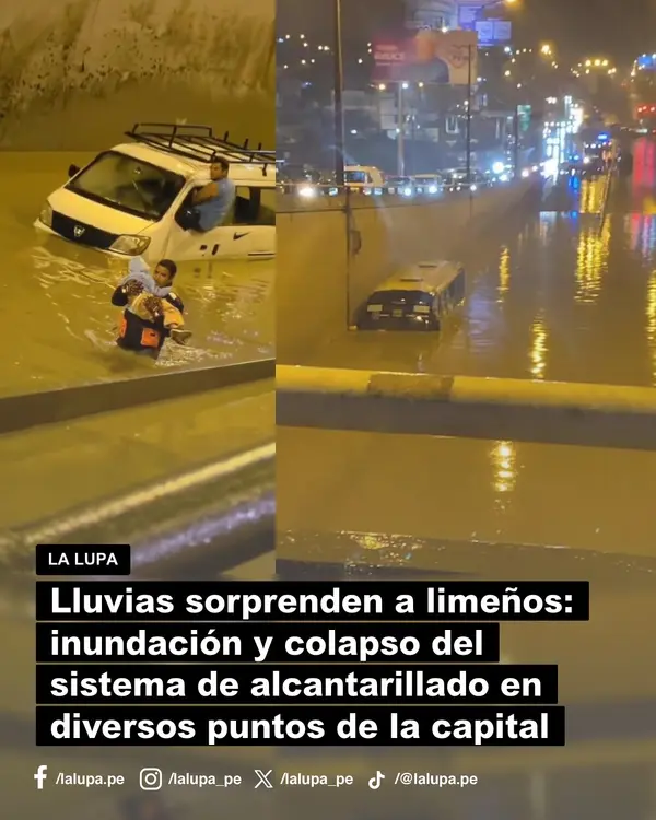 Publicación de La Lupa en Facebook