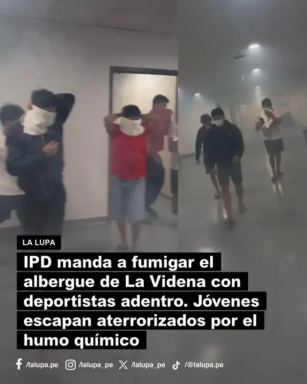Publicación de La Lupa en Facebook