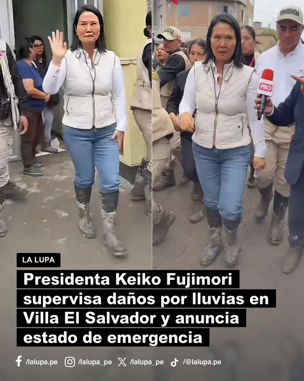Publicación de La Lupa en Facebook