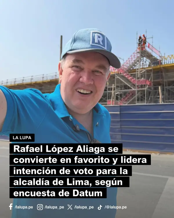 Publicación de La Lupa en Facebook