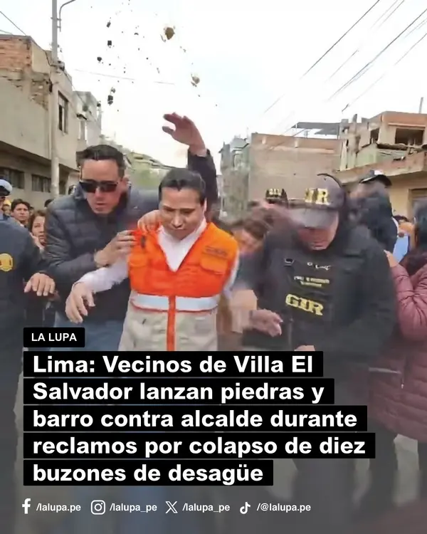 Publicación de La Lupa en Facebook