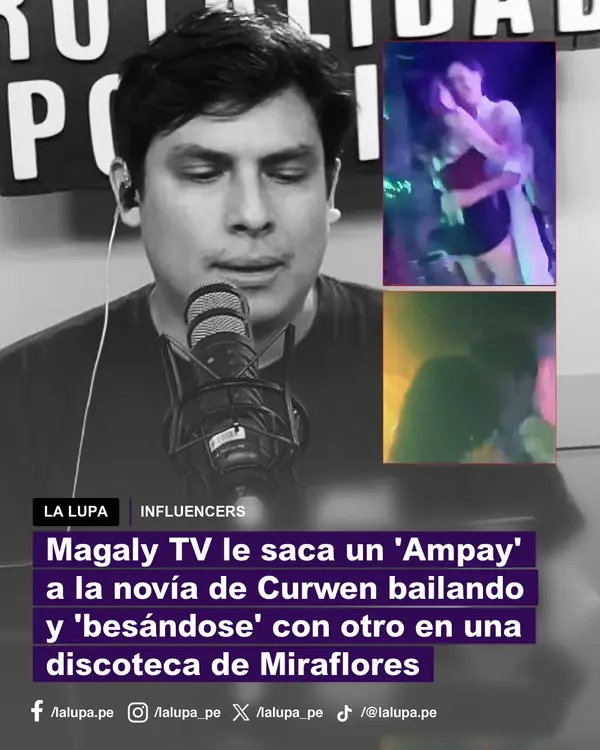 Publicación de La Lupa en Facebook