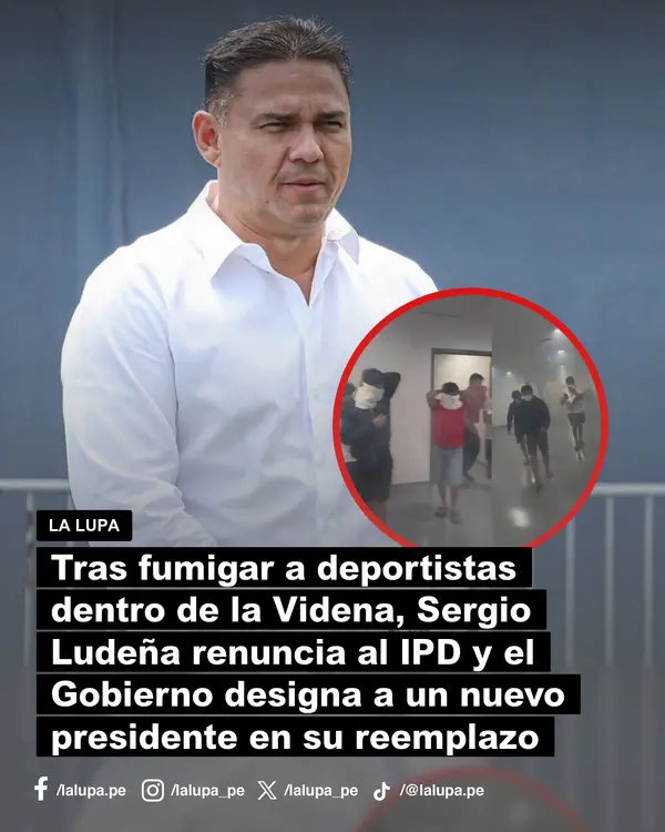 Publicación de La Lupa en Facebook