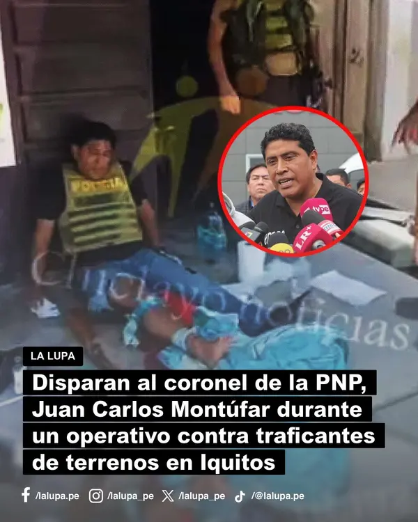 Publicación de La Lupa en Facebook