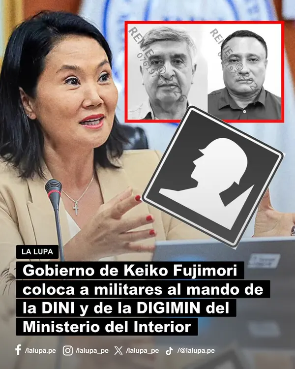 Publicación de La Lupa en Facebook