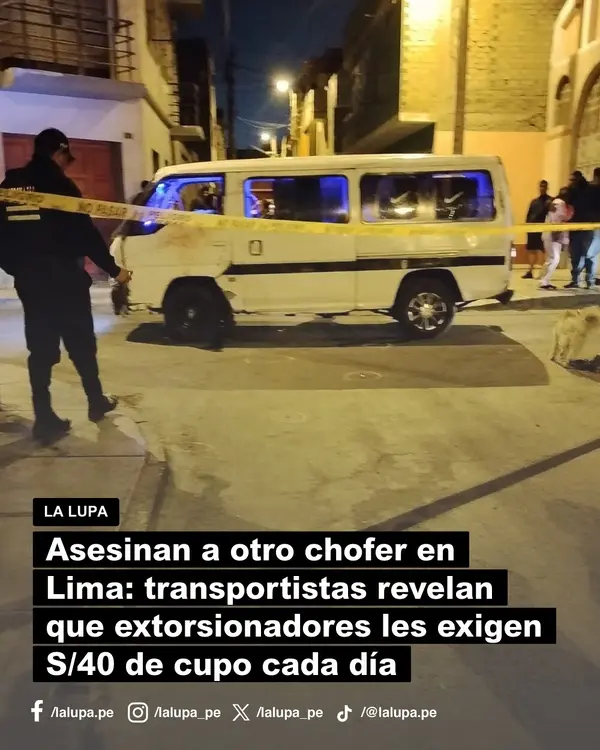 Publicación de La Lupa en Facebook