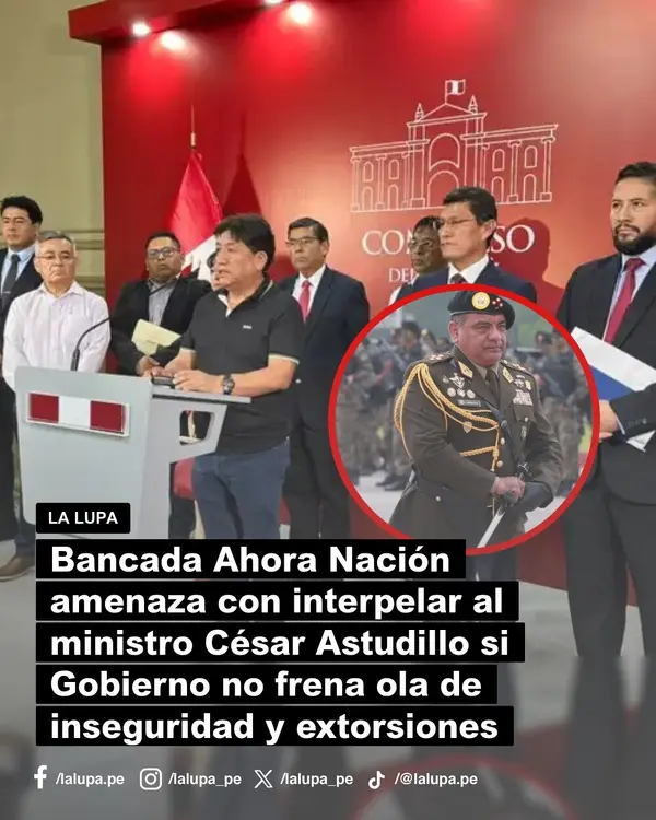 Publicación de La Lupa en Facebook