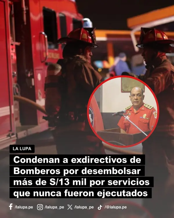 Publicación de La Lupa en Facebook