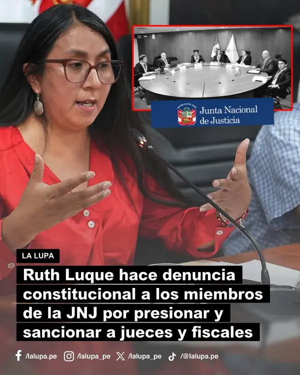 Publicación de La Lupa en Facebook