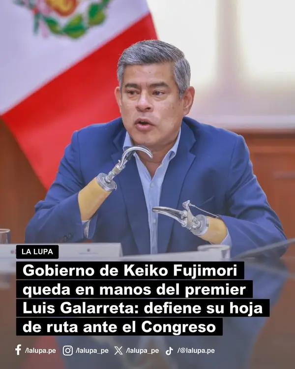 Publicación de La Lupa en Facebook