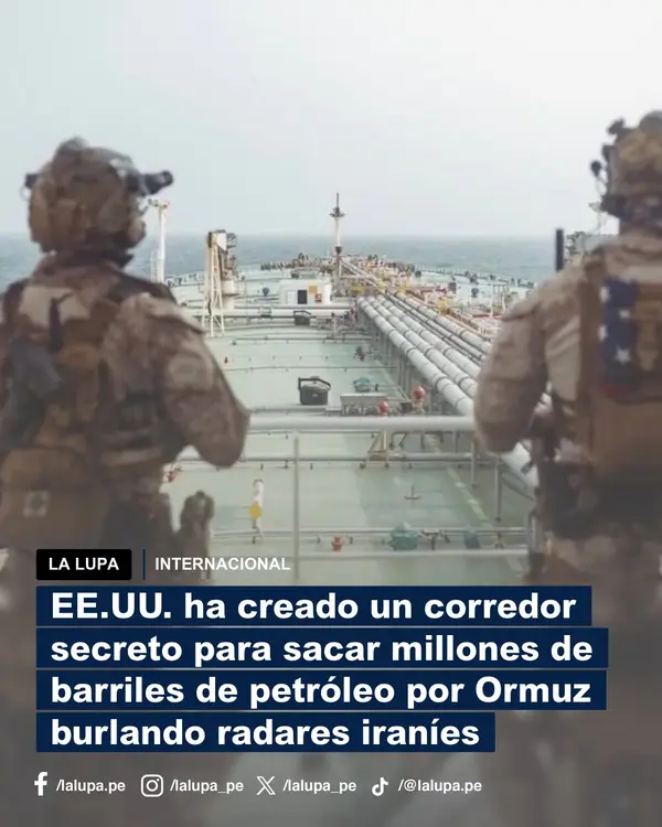 Publicación de La Lupa en Facebook