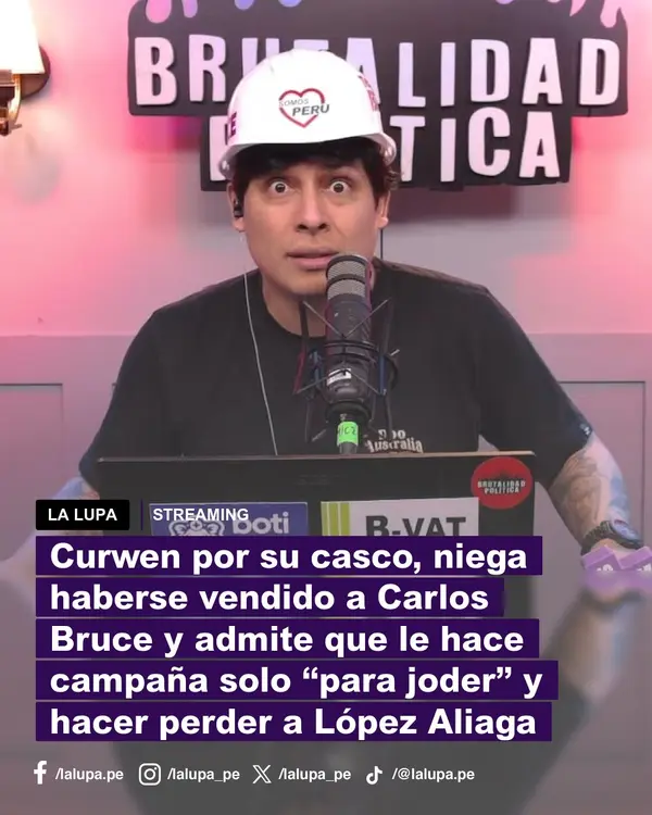 Publicación de La Lupa en Facebook
