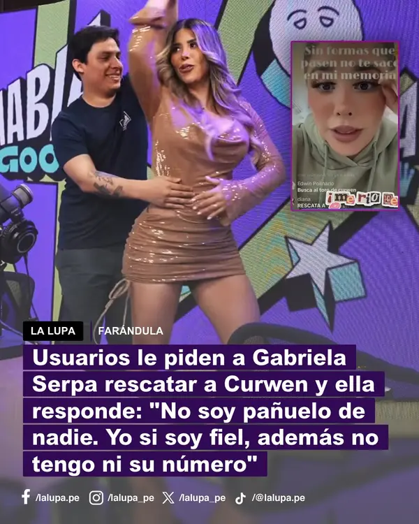 Publicación de La Lupa en Facebook