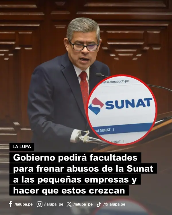 Publicación de La Lupa en Facebook