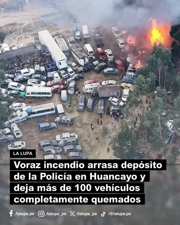 Publicación de La Lupa en Facebook