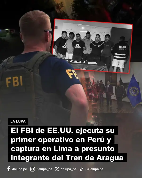Publicación de La Lupa en Facebook