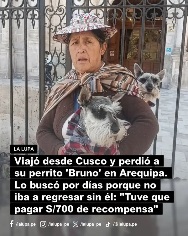 Publicación de La Lupa en Facebook