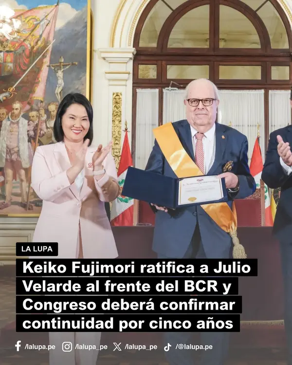 Publicación de La Lupa en Facebook