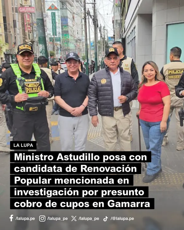 Publicación de La Lupa en Facebook