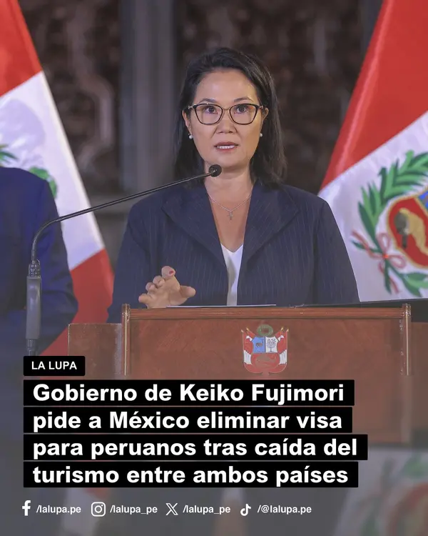 Publicación de La Lupa en Facebook